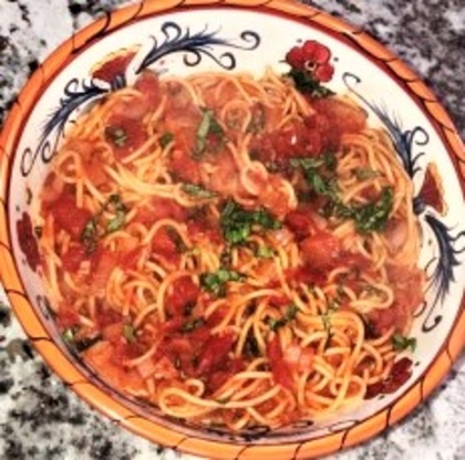 Tomato Basil Spaghetti Recipe - Food.com